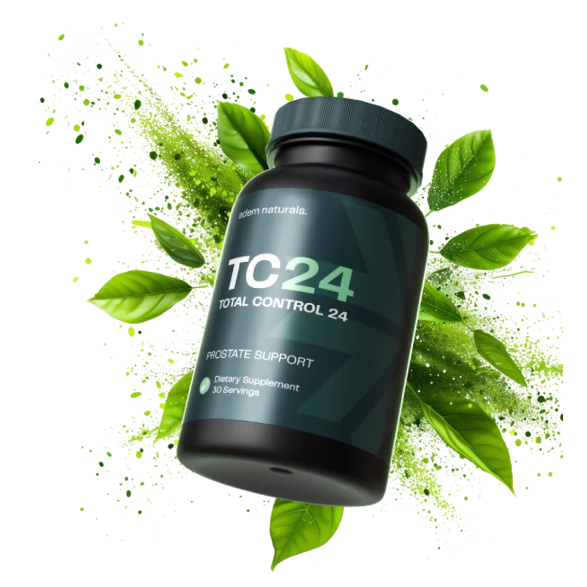 Total Control 24 Men's Wellness Support — Front Label